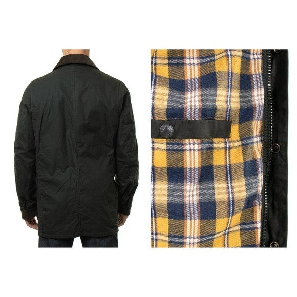 Schott NYC Waxed Cotton Jacket (2XL) - Picture 3 of 6